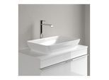 Villeroy & Boch Venticello Halbeinbau-Aufsatzwaschtisch 411355R1 55 x 36 cm, weiß Ceramicplus, mit Überlauf