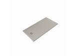 Kludi TERRA Duschwanne 08DW01O2 70 x 140 x 3 cm, Abflussabdeckung inkl., Matt Light Dove