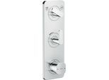 hansgrohe Axor Citterio C Thermostatmodul 49700000 ohne Struktur, chrom, Unterputz, mit Platte