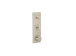 hansgrohe Axor Citterio C Thermostatmodul 49700820 ohne Struktur, brushed nickel, Unterputz, mit Platte