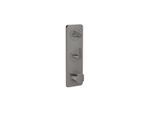 hansgrohe Thermostat Modul 380/120 UP FS 49701330 Unterputz, mit Platte für 2 Verbraucher, Polished Black Chrome