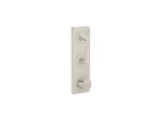 hansgrohe Axor Citterio C Thermostat Modul 380/120, 49700800 Unterputz, 2 Verbraucher, Edelstahl Optik