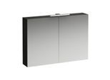 LAUFEN Base LED-Spiegelschrank H4028521102631 100x70x18,5cm, Ulme Dunkel