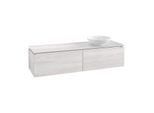 Villeroy & Boch Legato Waschtischunterschrank B597L0E8 160x38x50cm, mit LED-Beleuchtung, White Wood
