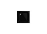 Kaldewei Sanidusch Duschwanne 440700010701 100x100x14cm, schwarz
