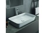 Ideal Standard Ipalyss Aufsatzschale E1886MA 65x40x12cm, ohne Überlauf/Hahnloch, weiß Ideal Plus