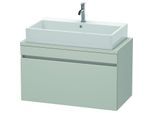 Duravit DuraStyle Waschtisch-Unterschrank DS530300707 90 x 47,8 cm, betongrau matt, für Konsole, 1 Auszug