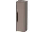 Duravit D-Code Halbhochschrank DC1338RBD430000 Griffe Diamantschwarz, Basalt Matt, 400x1320x36 mm