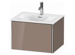 Duravit XSquare Waschtisch-Unterschrank XS422208686 61x39,7x47,8cm, cappuccino hochglanz, 1 Auszug