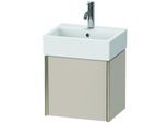 Duravit XViu Waschtisch-Unterschrank XV4231LB191 43,4x33,4x39,7cm, champagner matt, Tür links, taupe matt