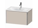 Duravit XSquare Waschtisch-Unterschrank XS422309191 71x39,7x47,8cm, Taupe, 1 Auszug
