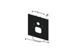 TECElux WC-WC-Befestigungsplatte 9650107 Glas schwarz, für Dusch-WC, Duravit, V&B