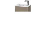 Duravit XViu Waschtisch-Unterschrank XV4480RB135 41x29x59,4cm, stehend, champagner matt, Anschlag rechts, Eiche terra