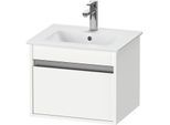 Duravit Ketho Waschtisch-Unterschrank KT640401818 50x41,2x41cm, 1 Auszug, wandhängend, weiß matt