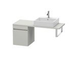 Duravit DuraStyle Waschtisch-Unterschrank DS532100707 40 x 47,8 cm, betongrau matt, für Konsole, 1 Auszug