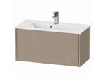Duravit XViu Waschtisch-Unterschrank XV40790B175 81 x 40 x 39 cm, leinen, 1 Auszug, wandhängend, champagner matt