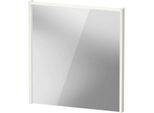 Duravit D-Code Spiegel DC7076022220000 650x700x48, Weiß Hochglanz, mit LED Beleuchtung