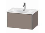 Duravit XSquare Waschtisch-Unterschrank XS422304343 71x39,7x47,8cm, Basalt matt, 1 Auszug
