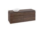 Villeroy & Boch Legato Waschtischunterschrank B58800VH 140x55x50cm, Arizona Oak