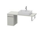 Duravit DuraStyle Waschtisch-Unterschrank DS532000707 30 x 47,8 cm, betongrau matt, für Konsole, 1 Auszug