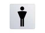 Keuco Türschild Plan 14967010000 Symbol Herren, verchromt