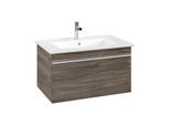 Villeroy und Boch Venticello Waschtisch-Unterschrank A93402RK 75,3x42x50,2cm, Griff White, Stone Oak