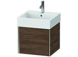 Duravit XViu Waschtisch-Unterschrank XV42330B121 48,4 x 39,7 x 45,4 cm, nussbaum dunkel, 1 Auszug, champagner matt