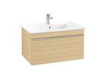 Villeroy und Boch Venticello Waschtisch-Unterschrank A93401VJ 75,3 x 42 x 50,2 cm, Griff Chrom, nordic oak