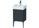 Duravit XViu Waschtisch-Unterschrank XV4531LB249 43,4x33,4x49,3cm, schwarz matt, links, graphit matt