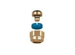 Caleffi Klemmverschraubung 680564 3/4", verchromt, Ø 15,5-16 IG, Ø 18-20 AG