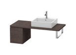 Duravit L-Cube Unterschrank LC583007272 32 x 54,7 cm, eiche dunkel gebürstet, für Konsole, 1 Auszug