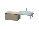 Duravit L-Cube Unterschrank LC583407575 82 x 54,7 cm, leinen, für Konsole, 1 Auszug