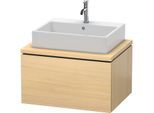 Duravit L-Cube Waschtisch-Unterschrank LC581107171 72 x 54,7 cm, mediterane eiche, für Konsole, 1Auszug