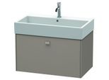 Duravit Brioso Waschtischunterbau BR405504343 784x459mm, Basalt Matt, 1 Auszug