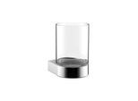 Emco Flow Glashalter 272000100 chrom, Kristallglas klar