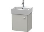 Duravit Brioso Waschtischunterbau BR4050L0707 434x339mm, Betongrau Matt, Tür links