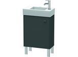 Duravit Brioso Waschtischunterbau BR4431L4949 434x239mm, Graphit Matt, Tür links