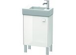 Duravit Brioso Waschtischunterschrank BR4431L2222 434x239mm, Weiß Hochglanz, Tür links