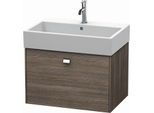 Duravit Brioso Waschtischunterbau BR405401051 684x459mm, Pine Terra/Chrom, 1 Auszug
