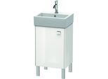 Duravit Brioso Waschtischunterschrank BR4430L1022 434x339mm, Weiß Hochglanz, Tür links, Griff Chrom