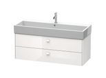 Duravit Brioso Waschtischunterbau BR415702222 1184x459mm, Weiß Hochglanz, 2 Auszüge