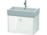 Duravit Brioso Waschtischunterbau BR405402222 684x459mm, Weiß Hochglanz, 1 Auszug