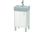 Duravit Brioso Waschtischunterschrank BR4430L2222 434x339mm, Tür links, Weiß Hochglanz