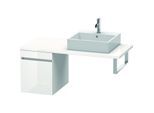 Duravit DuraStyle Waschtisch-Unterschrank DS533104943 40 x 54,8 cm, graphit matt/basalt matt, für Konsole, 1 Auszug
