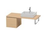 Duravit L-Cube Unterschrank LC583103030 42 x 54,7 cm, Eiche natur, für Konsole, 1 Auszug