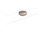 Kaldewei Miena Waschtisch-Schale 909406003662 3181, Ø 38 cm, warm beige 40, Perl-Effekt, ohne Überlauf, ohne Hahnloch, Schallschutz