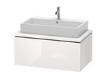 Duravit L-Cube Waschtisch-Unterschrank LC581308585 92 x 54,7 cm, weiß hochglanz, für Konsole, 1Auszug