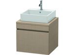 Duravit DuraStyle Waschtisch-Unterschrank DS531007575 60 x 54,8 cm, leinen, für Konsole, 1 Auszug