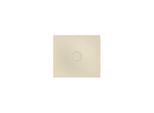 Bette BetteAir Duschfliese 7351-006AE,T2 1000 x 900 mm, jasmin, Rechteck, glasierter Titan-Stahl, mit Minimum-Täger