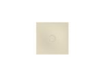 Bette BetteAir Duschfliese 7352-006AE,T2 1000 x 1000 mm, jasmin, Rechteck, glasierter Titan-Stahl, mit Minimum-Täger